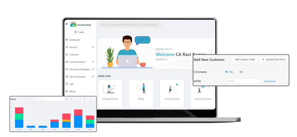 Self Create Doc - CA Cloud desk | Practice Management Software