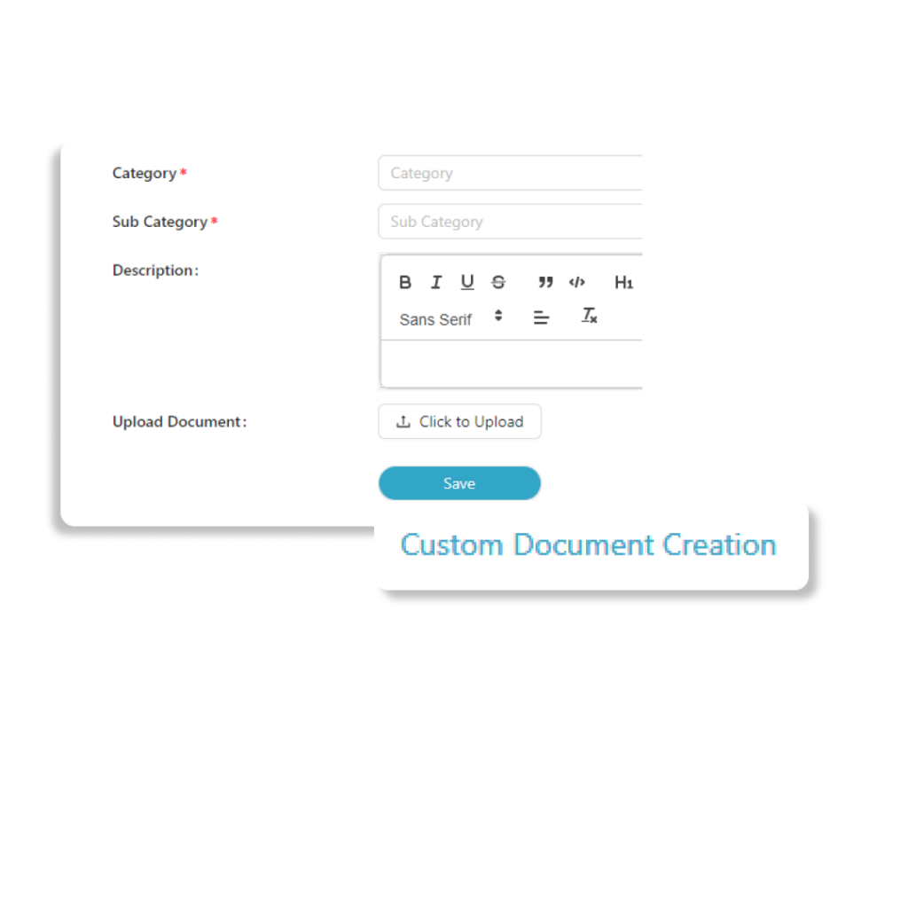 Self Create Doc - CA Cloud desk | Practice Management Software